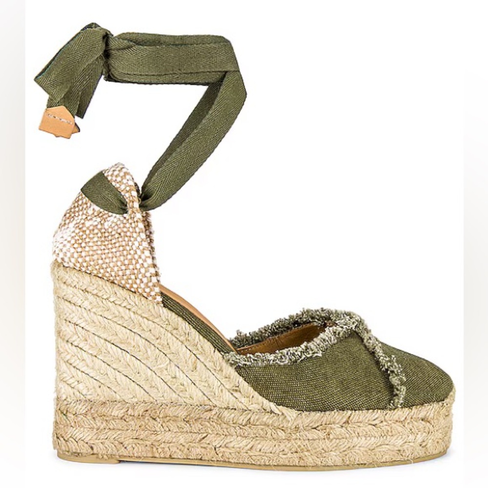Castaner Wedge Sandals, size 7, new